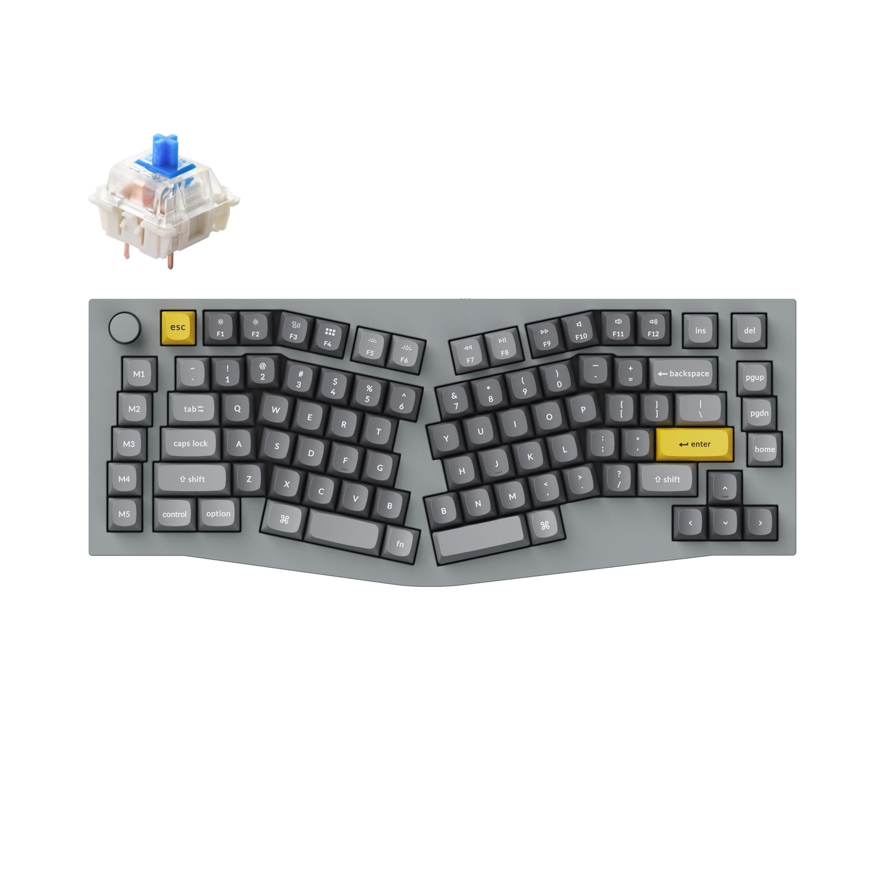 keychron-q10-clavier-m-canique-filaire-custom-alice-qmk-ansi-us image 5
