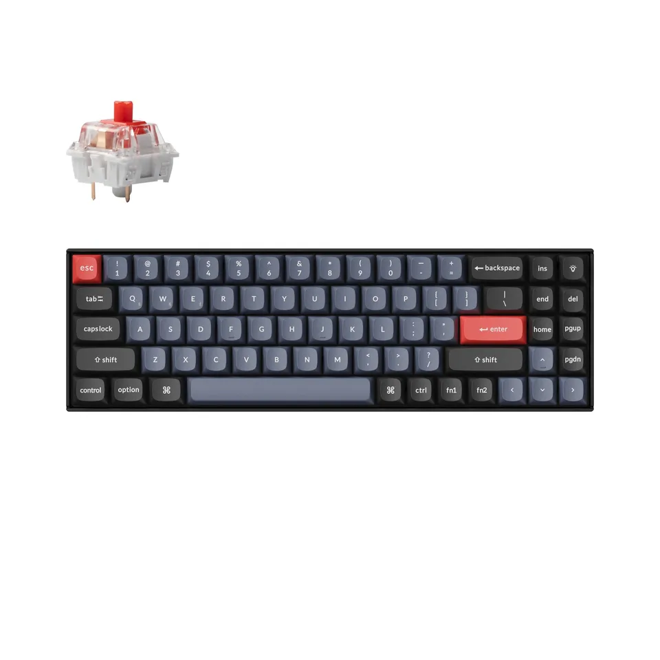 keychron-k14-pro-clavier-m-canique-sans-fil-qmk-via-disposition-us-ansi image 1