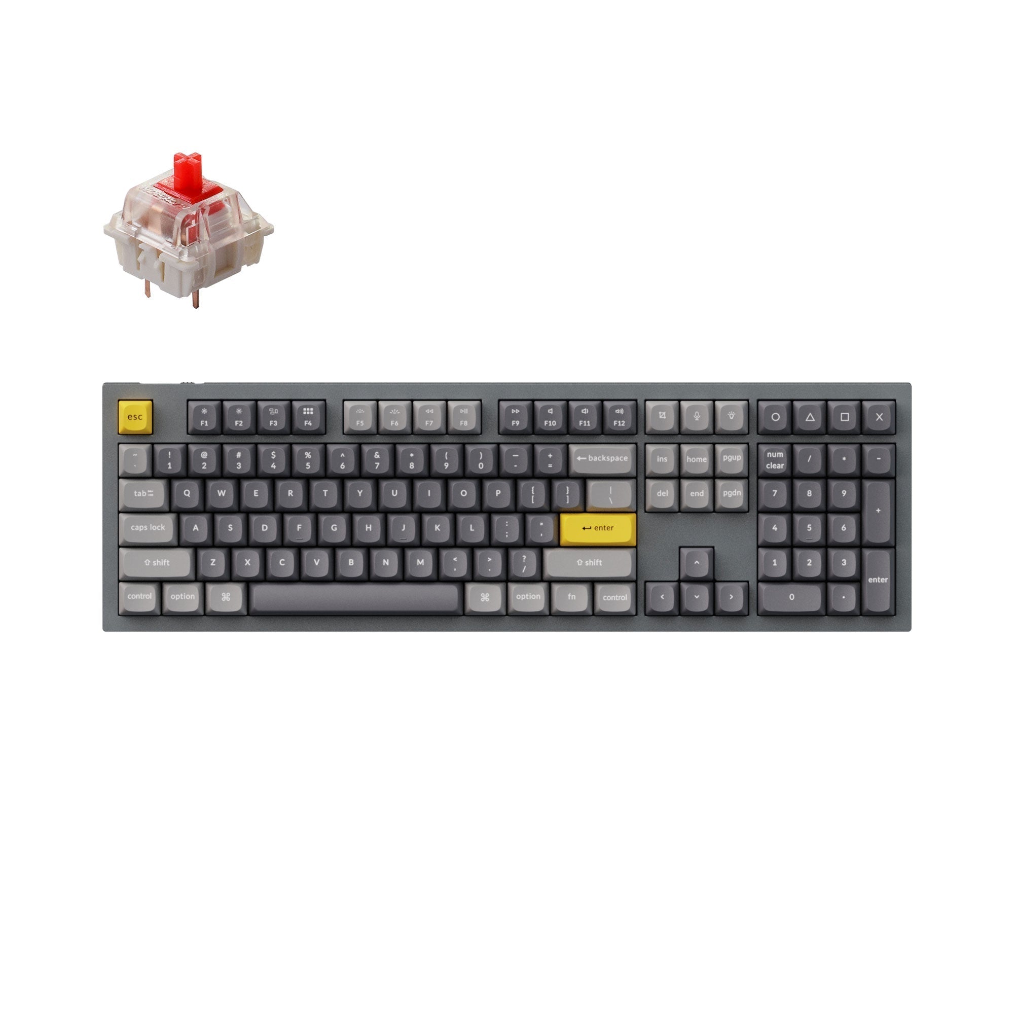 keychron-q6-qmk-clavier-m-canique-custom-filaire-100-us-ansi image 4