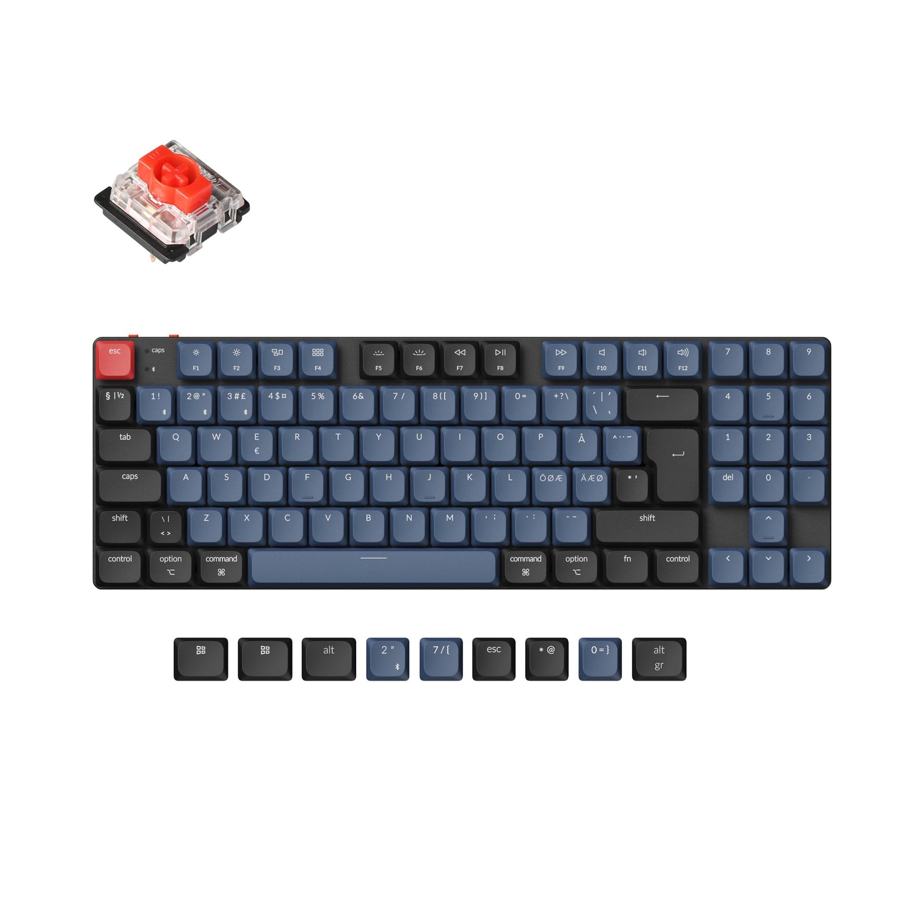keychron-k13-pro-qmk-via-clavier-m-canique-sans-fil-ultra-fin-80-iso-fran-ais image 7