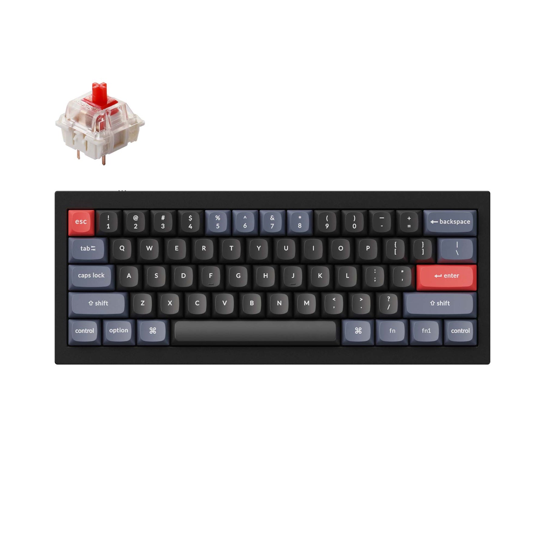 keychron-q4-clavier-m-canique-custom-filaire-qmk-ansi-us image 1