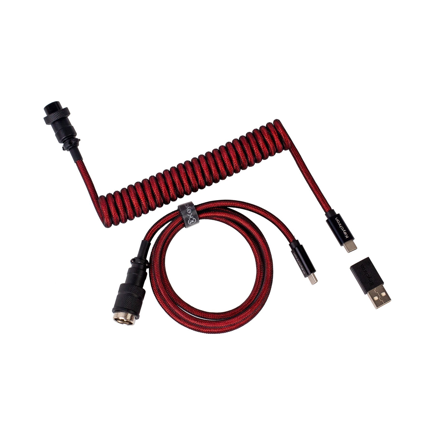 keychron-c-ble-aviateur-spiral-premium-c-ble-coiled-usb-c image 3