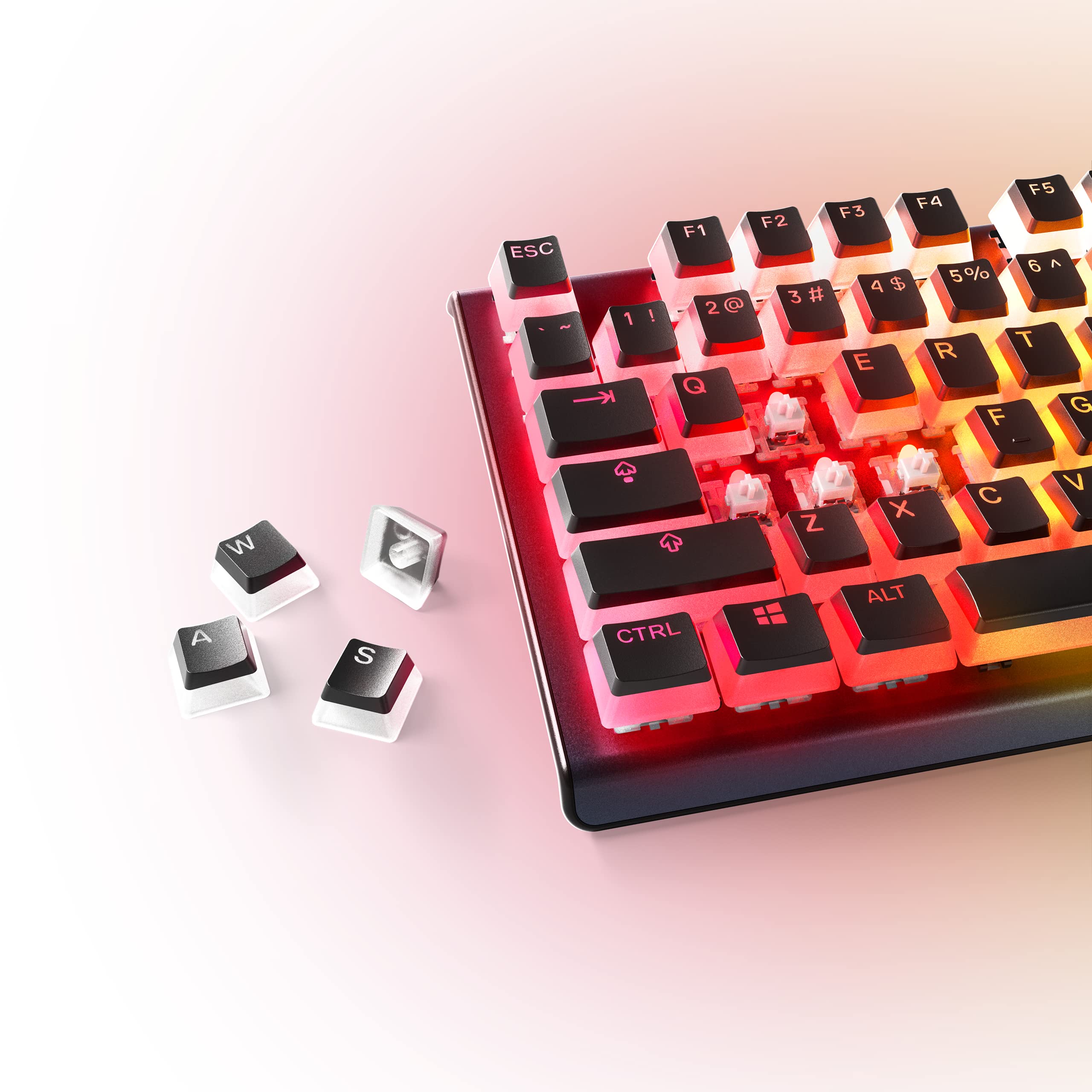 steelseries-prismcaps-touches-pbt-double-shot-pudding-mx-104-ansi-noir image 3