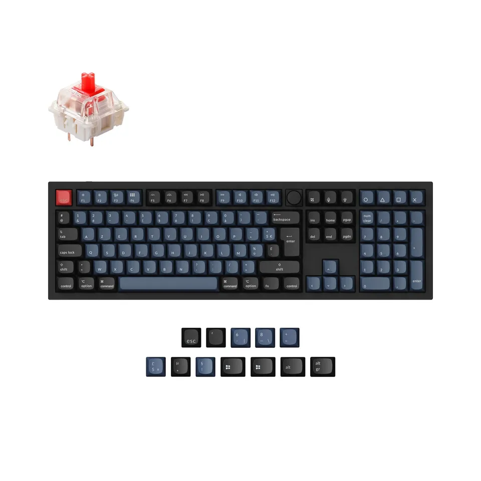 keychron-q6-clavier-m-canique-custom-qmk-iso-avec-molette-collection-iso image 1