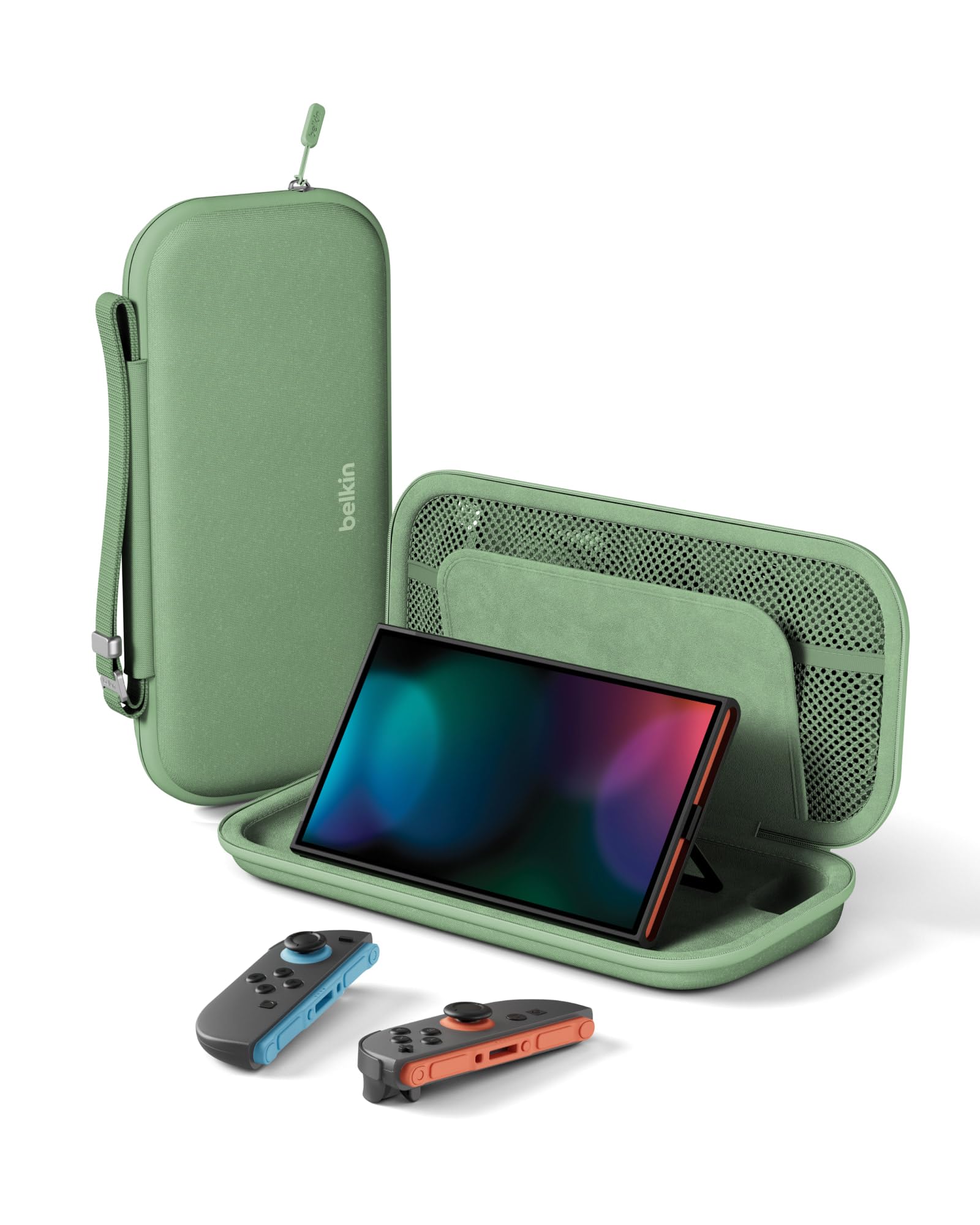 belkin-gaming-pochette-nintendo-switch-2-rigide-12-cartes-airtag-beige image 8