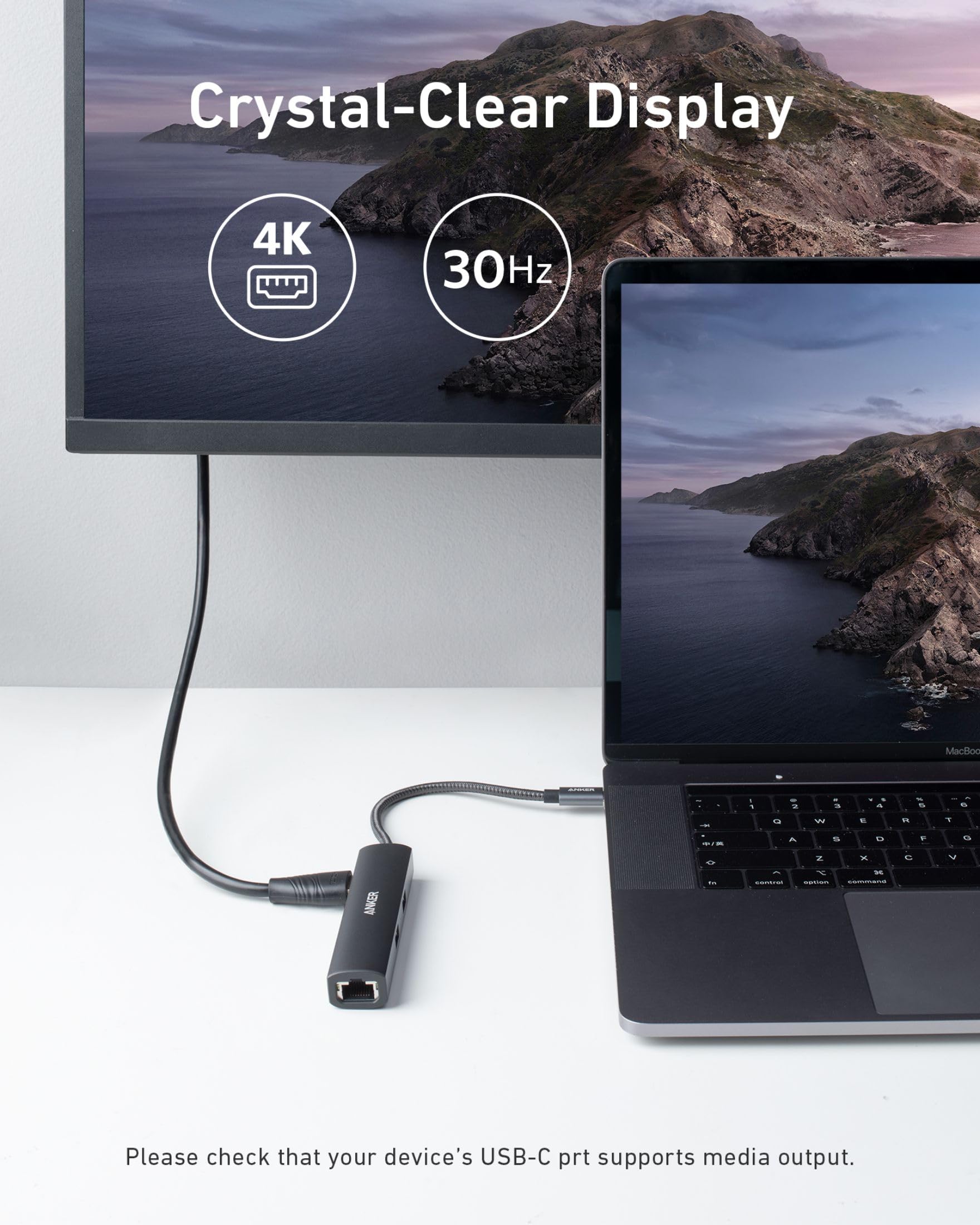 anker-powerexpand-adaptateur-usb-c-5-en-1-hdmi-4k-ethernet-3x-usb-3-0 image 5