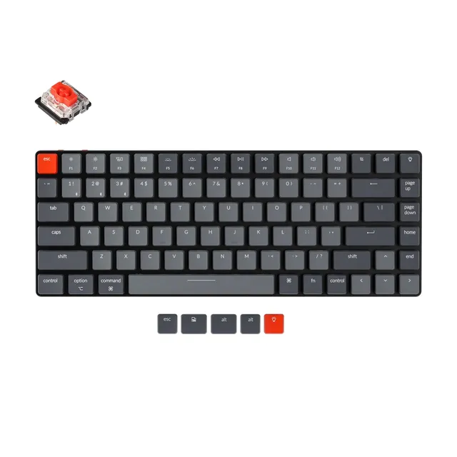 keychron-k3-version-2-clavier-m-canique-sans-fil-ultra-fin-bluetooth-us-ansi image 1