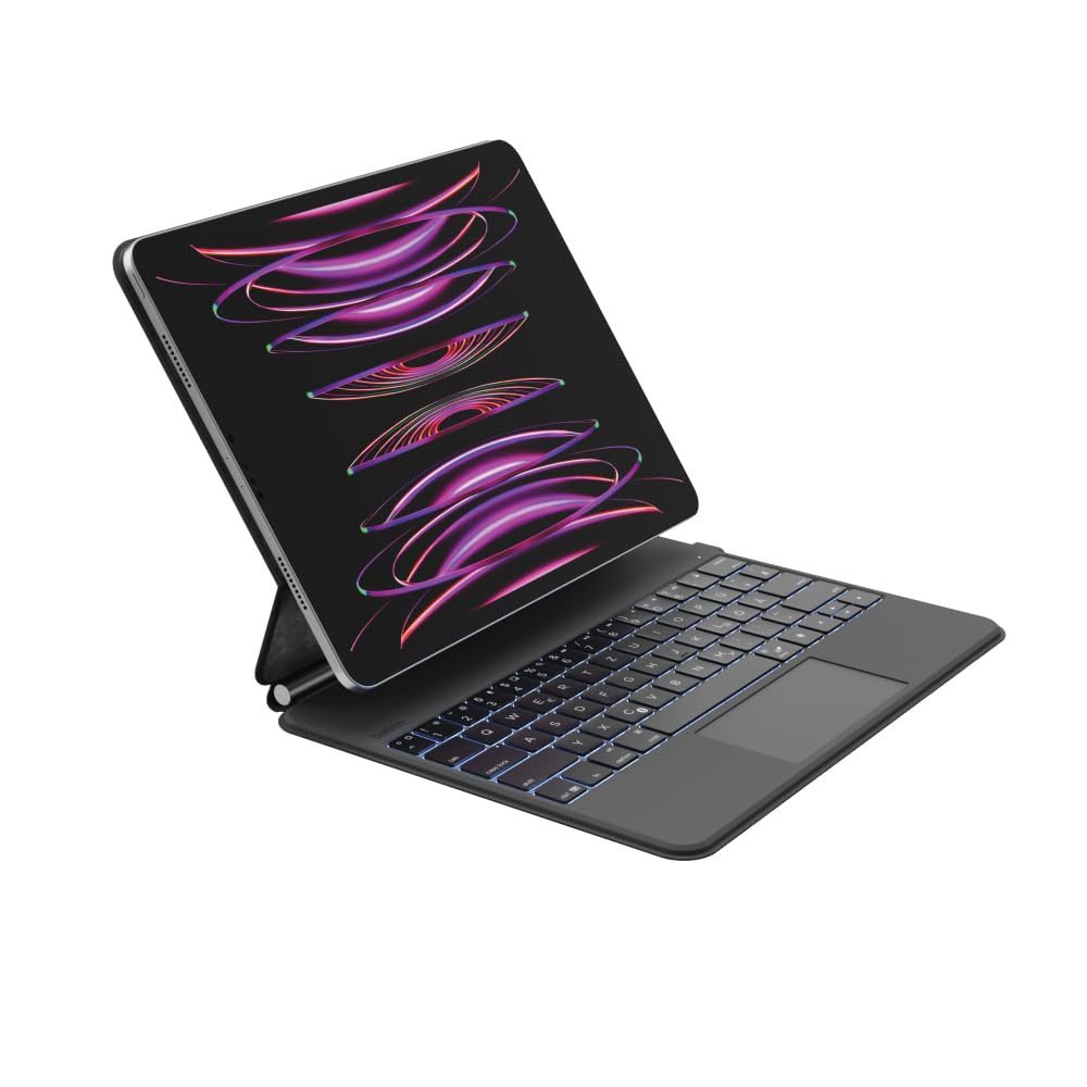 belkin-tui-pro-clavier-r-tro-clair-ipad-air-m2-13-pro-12-9-qwerty image 2