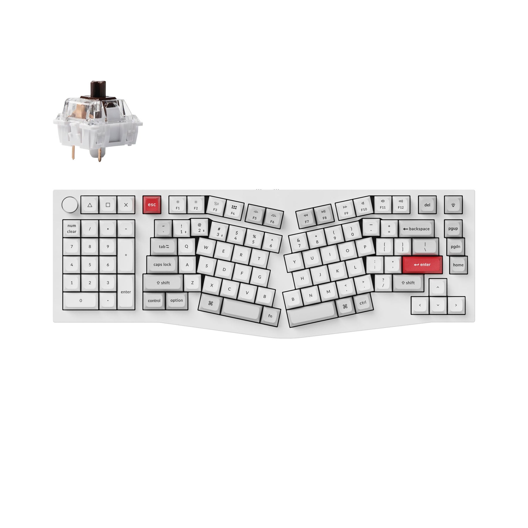 keychron-q14-pro-alice-qmk-via-clavier-m-canique-custom-sans-fil-us-ansi image 8