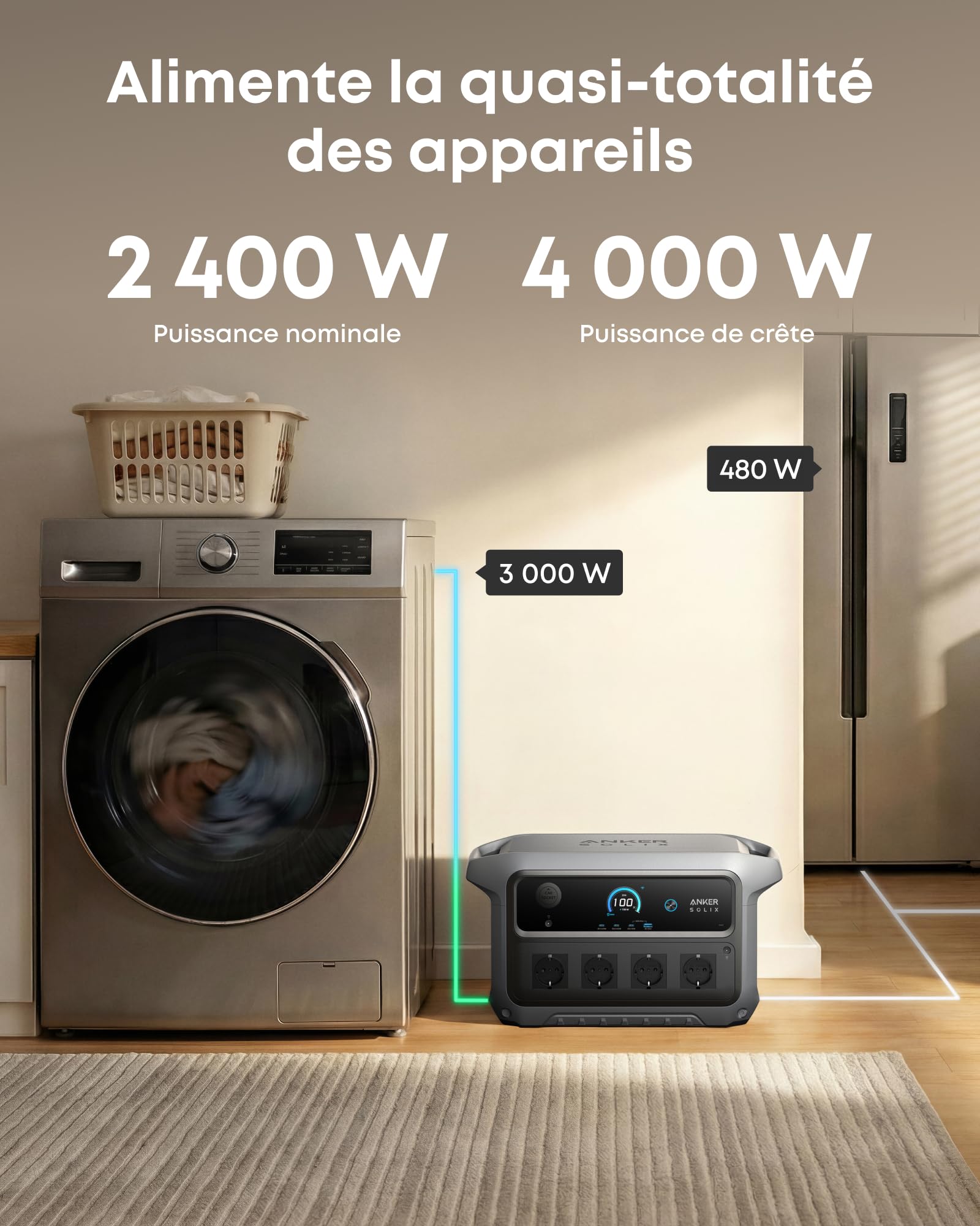 anker-solix-c2000-gen-2-station-lectrique-portable-2048wh-2400w image 8