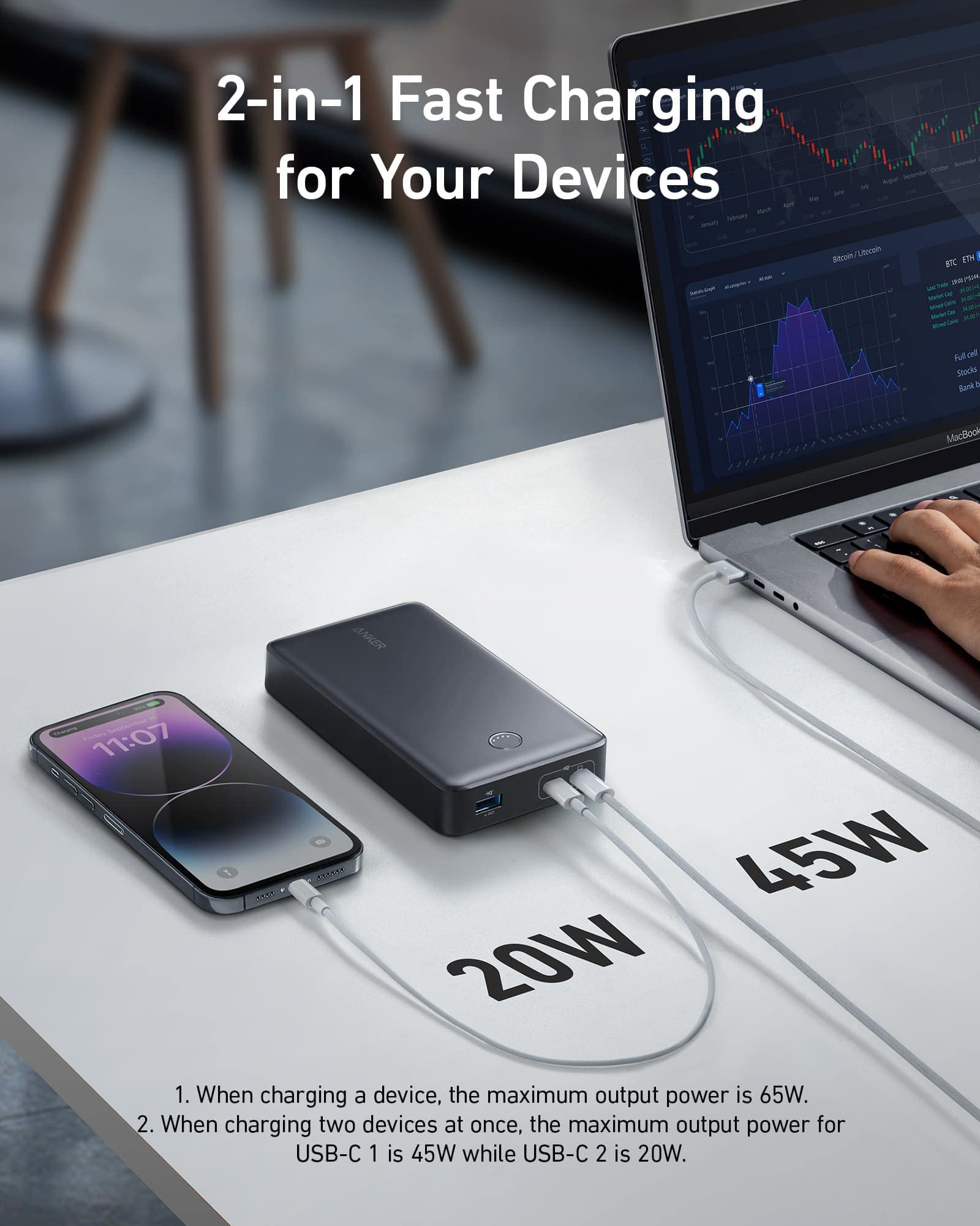 anker-537-powercore-24k-batterie-externe-24000-mah-65w-noir image 2