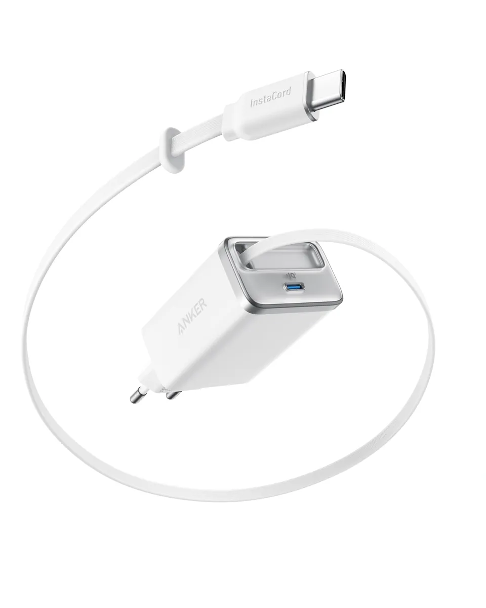 anker-nano-chargeur-usb-c-35w-2-ports-avec-c-ble-r-tractable-instacord image 1